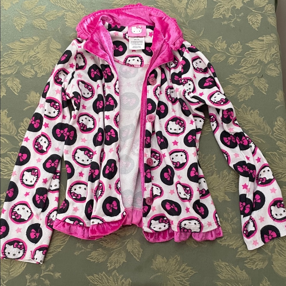 Hello Kitty Pink button down